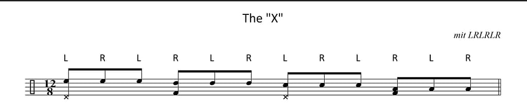The "X"